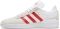 Adidas Busenitz - Cloud White/Better Scarlet/Gold Metallic (HQ2030)