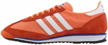 adidas womens sl 72 w lace up mid Sneakers casual mid Sneakers orange 8 5 orange fd0f 380