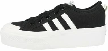 Adidas Nizza Platform - Core Black / Footwear White / Footwear White (FV5321)