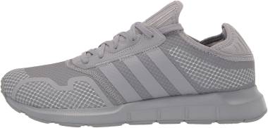 adidas grey solid sneakers