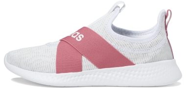 adidas women s puremotion adapt sneaker white pink strata zero metallic 11 white pink strata zero metallic 7dee 380