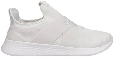 adidas womens puremotion adapt slip on sneakers shoes casual white size 11 m white white be53 380
