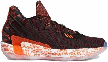 Adidas Dame 7 - Core Black/Solar Red/Cloud White (G55194)