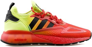 Adidas ZX 2K Boost - Solar Yellow/Cloud White/Hi-Res Red (FW0482)