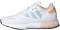 adidas zx 2k boost core white hazy sky glow pink 6447 60