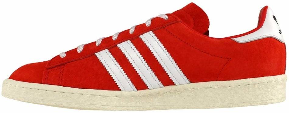 adidas red canvas shoes