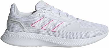 Adidas Runfalcon 2.0 - Ftwr White / Ftwr White / Screaming Pink (FY9623)