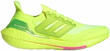 Adidas Ultraboost 21 - Solar Yellow/Solar Yellow/Screaming Pink (FY0848)