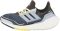 Adidas Ultraboost 21 - Crew Navy/Halo Blue/Pulse Yellow (S23754)