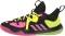 adidas exchange unisex harden stepback 2 basketball shoe black shock pink team solar yellow 11 us men black shock pink team solar yellow f4d6 60