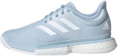 Adidas SoleCourt Primeblue - Easy Blue Ftwr White Easy Blue (EG7694)
