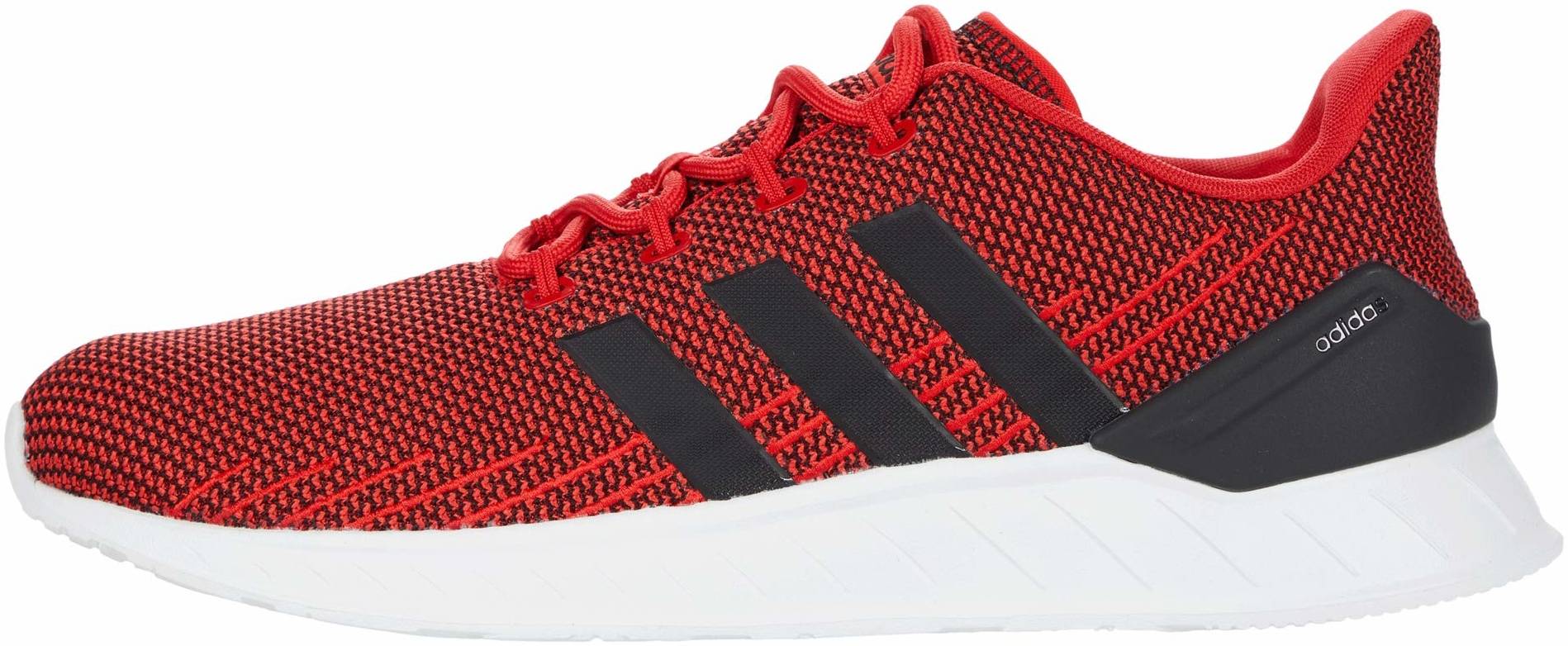 adidas sneakers red and black