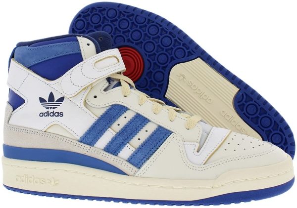 Adidas Forum 84 High - Off-White/Blue/Footwear White (FY7793) - slide 3