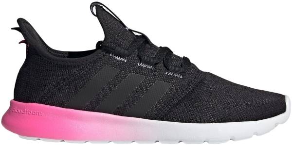 adidas cloudfoam pure black pink