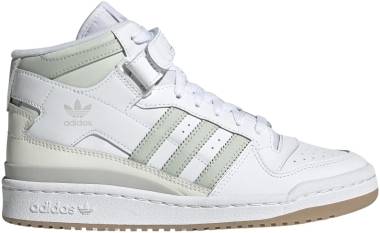 Adidas Forum Mid - White/Linen Green/Gum (GX4578)