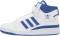 adidas originals women s forum mid sneaker white team royal blue white 11 white team royal blue white 4005 60