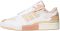adidas forum exhibit low footwear white cream white amber 44e9 60