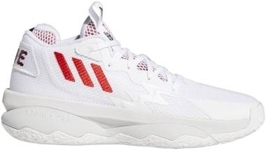 Adidas Dame 8 - White/Red/Black (GY0384)