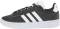 adidas men s grand court alpha tennis shoe core black white iron metallic 7 core black white iron metallic ebe7 60