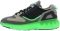 adidas zx 5k boost mens shoes size 12 color black green black green 2759 60