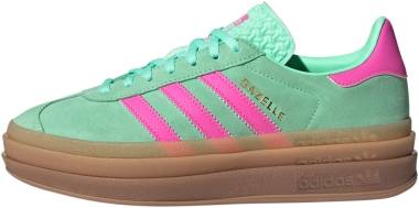 Adidas Gazelle Bold - Pulse Mint/Screaming Pink/Gum (H06125)