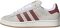 Adidas Campus 00S - Crystal White / Core White / Preloved Ruby (JQ7783)