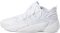 adidas king push eat on feet and legs and toes - Footwear White/Crystal White/Zero Metallic (IE9310)