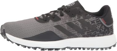 adidas mens s2g wide spikeless golf shoe grey four core black grey six 12 wide us grey four core black grey six 2b6d 380