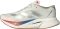 Adidas Adizero Boston 12 - Core White / Matte Silver / Pure Ruby (JI4480)