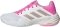 Adidas Barricade 13 - White/Ash Pearl/Lucid Pink (JP9842)