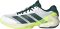 Adidas Adizero Ubersonic 5 - Cloud White / Aurora Ivy / Lucid Lemon (JR2714)