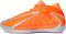 Adidas Anthony Edwards 2 - Lucid Orange / Silver Metallic / Grey One (KK1390)