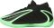 Adidas Anthony Edwards 2 - Core Black / Lime Burst / Core Black (JR1572)