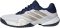 Adidas Barricade 14 - Cloud White / Cyber Metallic / Dark Blue (JR1743)