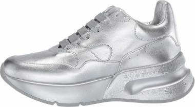 Alexander McQueen Oversized Sneaker - Silver (560128WHV51)