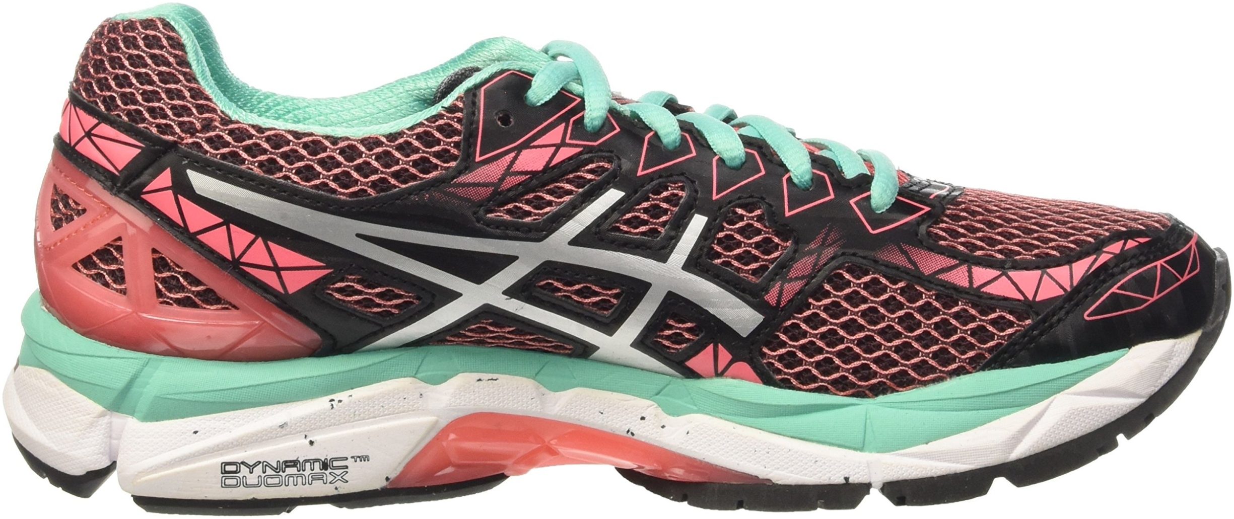 asics running shoes multicolor