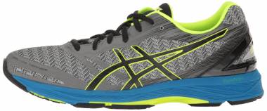 ASICS Gel DS Trainer 22 - Gris Carbon Black Safety Yellow (T720N079)