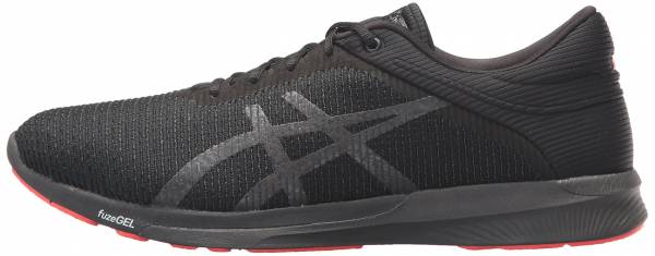 asics fuzex preto