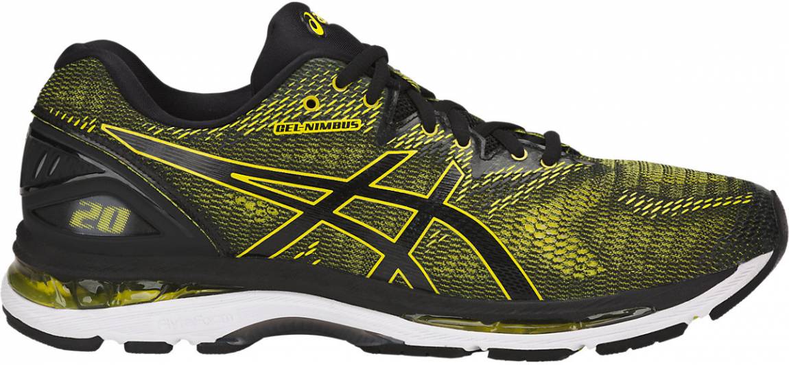 asics yellow running shoes