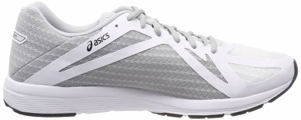 white asics running shoes