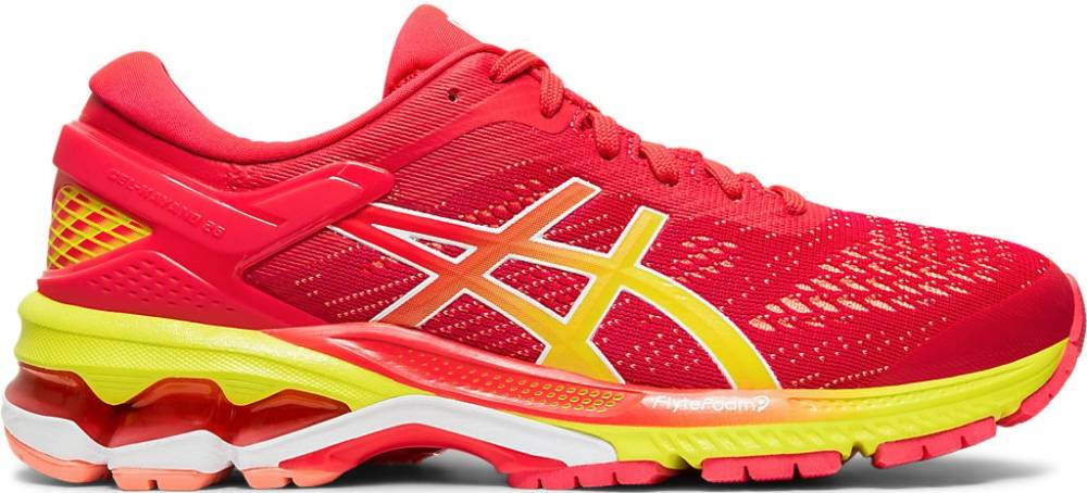 asics kayano 26 rouge