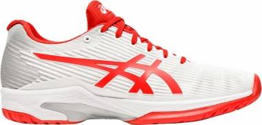 Asics Solution Speed FF - White/Fiery Red (1042A002104)