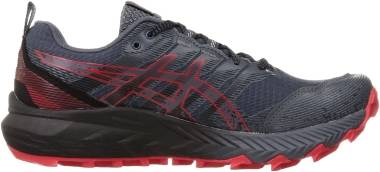 Asics Gel Trabuco 9 - Carrier Grey / Electric Red (1011B030021)