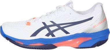 Asics Solution Speed FF 2 - White / Peacoat (1042A136102)