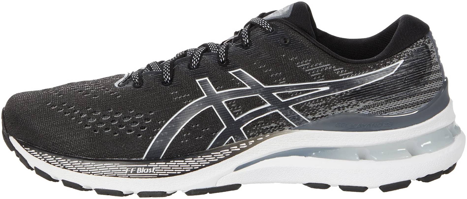 asic gel kayano black