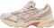 ASICS Gel-Kinsei Blast LE Marathon Running Shoes Women's Wear-resistant Cozy 1012B178-401 - White Oatmeal (1202A398101)