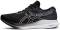 asics tartheredge 2e wide blue silver mens racing - Black/White (1012B184001)