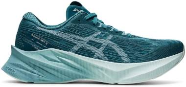 Men's ASICS Novablast 4 - Blue Teal/Evening Teal - Wide (2E)