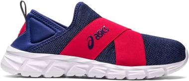 ponozky asics socks 3 pack lyte - Indigo Blue/Speed Red (1203A136401)
