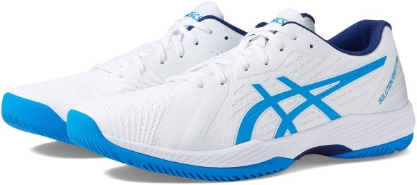 ASICS Solution Swift FF - White/Electric Blue (1041A298102) - slide 6